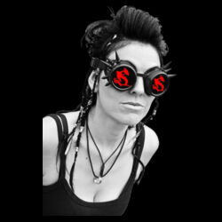 Red Eye - GD72 Softstyle® Ladies' T-Shirt Design