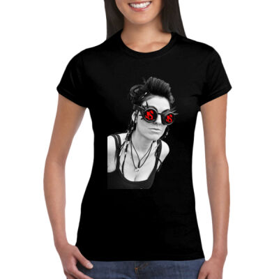 Red Eye - GD72 Softstyle® Ladies' T-Shirt Thumbnail