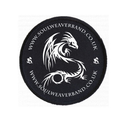 Logo Design - PC01 8cm Round Sew-On Patch Thumbnail